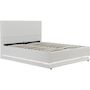 Voir la diapositive 1 : Habitat et Jardin Lit LED avec coffre  Anastasia  - 140 x 190 cm - Blanc