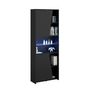 Voir la diapositive 3 : Ensemble Bureau gaming  + 2 bibliothèques avec leds  XENON