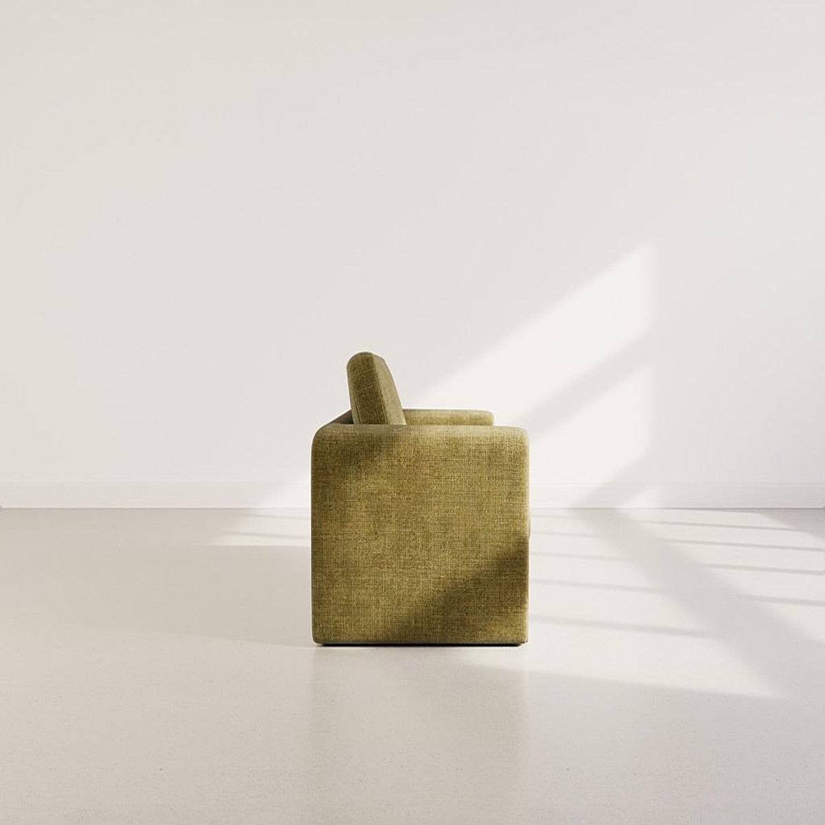 BEST MOBILIER Marilia - canapé 2 places convertible déplimousse en velours texturé