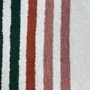 Voir la diapositive 3 : GUY LEVASSEUR Tapis enfant doux à rayures 50x80cm