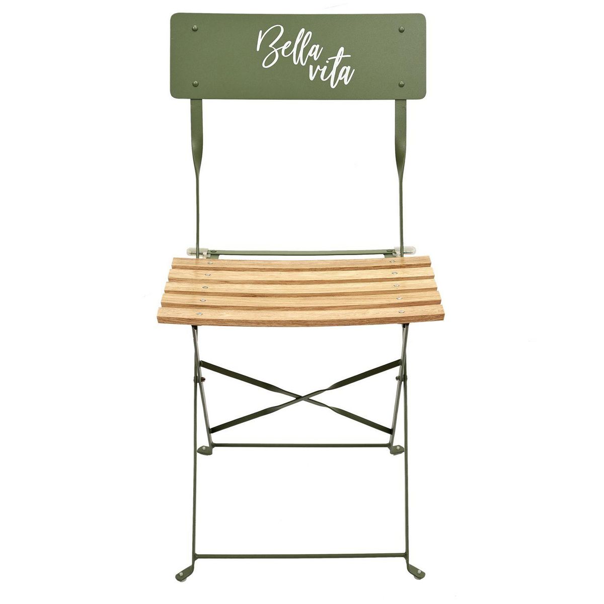 The Home Deco Factory Lot de 2 Chaises pliantes Bella Vita