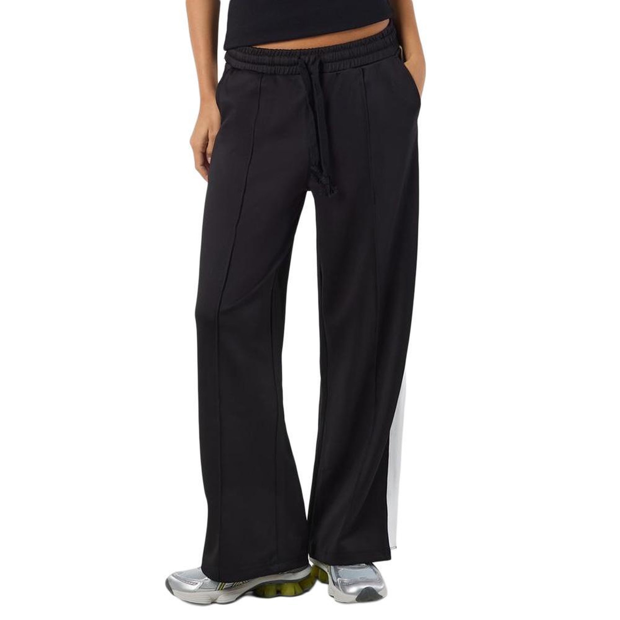 NOISY MAY Pantalon fluide Noir Femme Noisy May Ribbon. Coloris disponibles : Noir