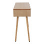 Voir la diapositive 3 : Paris Prix Console 3 Tiroirs en Bois  Nivelo  110cm Naturel