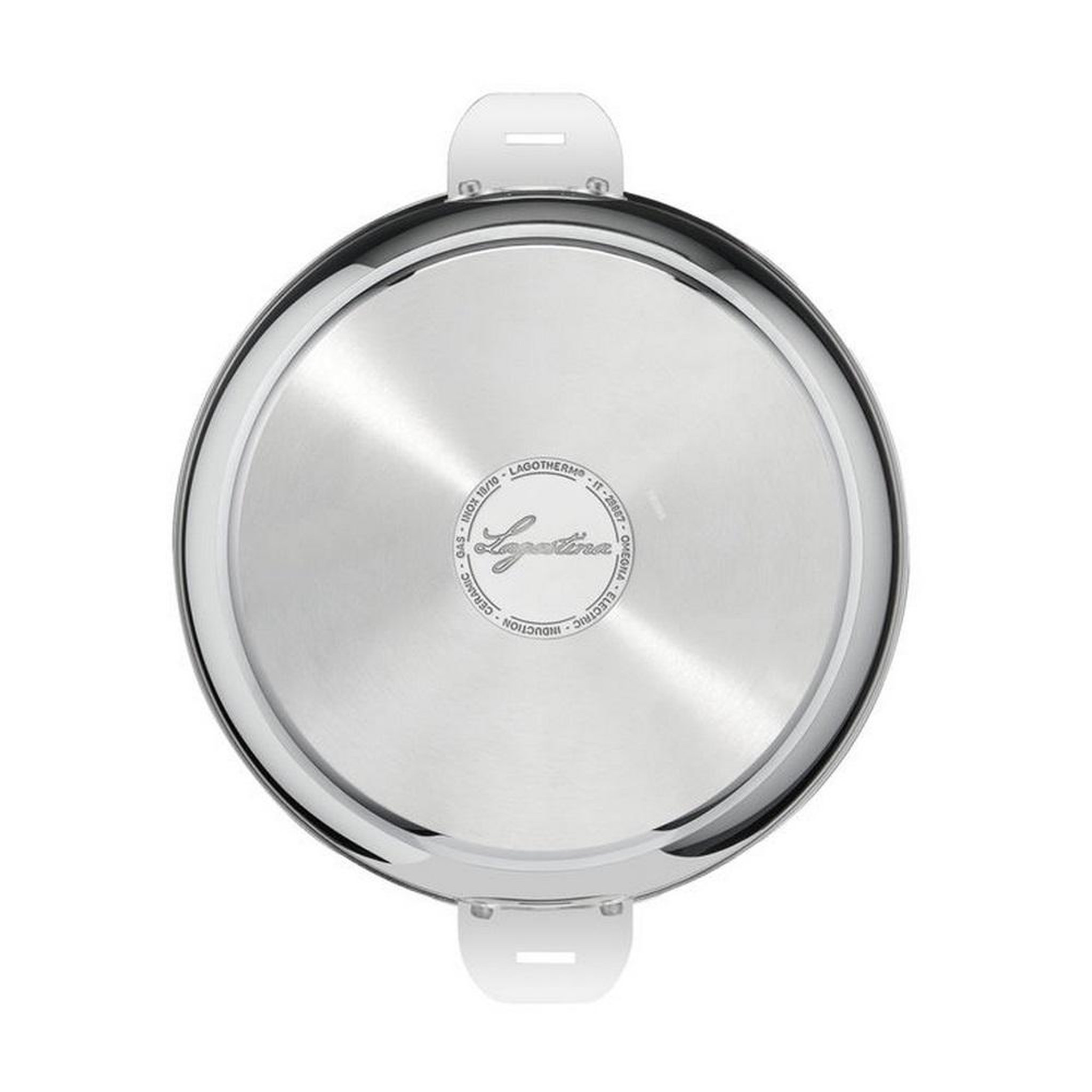 Voir la diapositive 3 : Lagostina Sauteuse inox 28 cm + couvercle - 12138032028