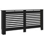 Voir la diapositive 2 : VIDAXL Cache-radiateur noir 172x19x81,5 cm MDF