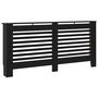 Voir la diapositive 2 : VIDAXL Cache-radiateur noir 172x19x81,5 cm MDF