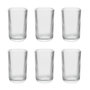 Voir la diapositive 1 : SECRET DE GOURMET Lot de 6 Gobelets Hauts Strie  Ema  43cl Transparent