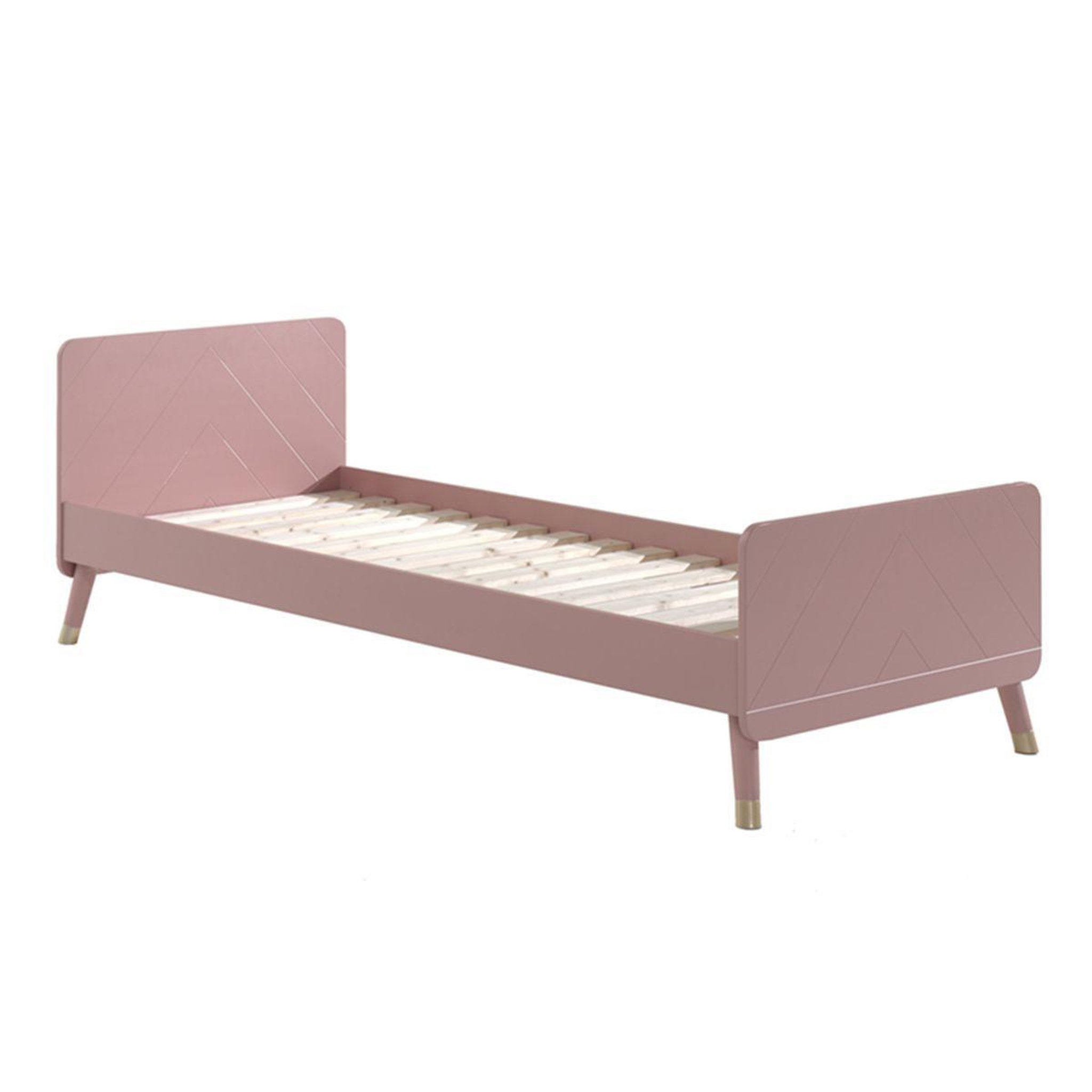 Voir la diapositive 2 : Paris Prix Pack - lit enfant & chevet  billy  90x200cm rose