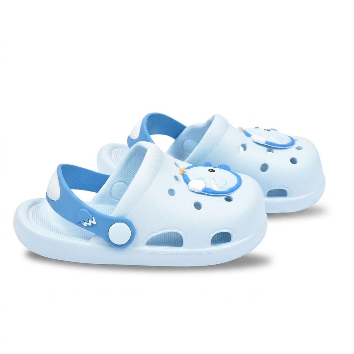 OZABI OZABI Pack 2 Paires Sabots Enfant EVA - Lanière Pivotante - Décoration Fantaisie