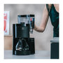 Voir la diapositive 3 : Melitta Cafetiere - MELITTA - Look V Glass 1025-02 - 1080 W - 1,25 L - Noir