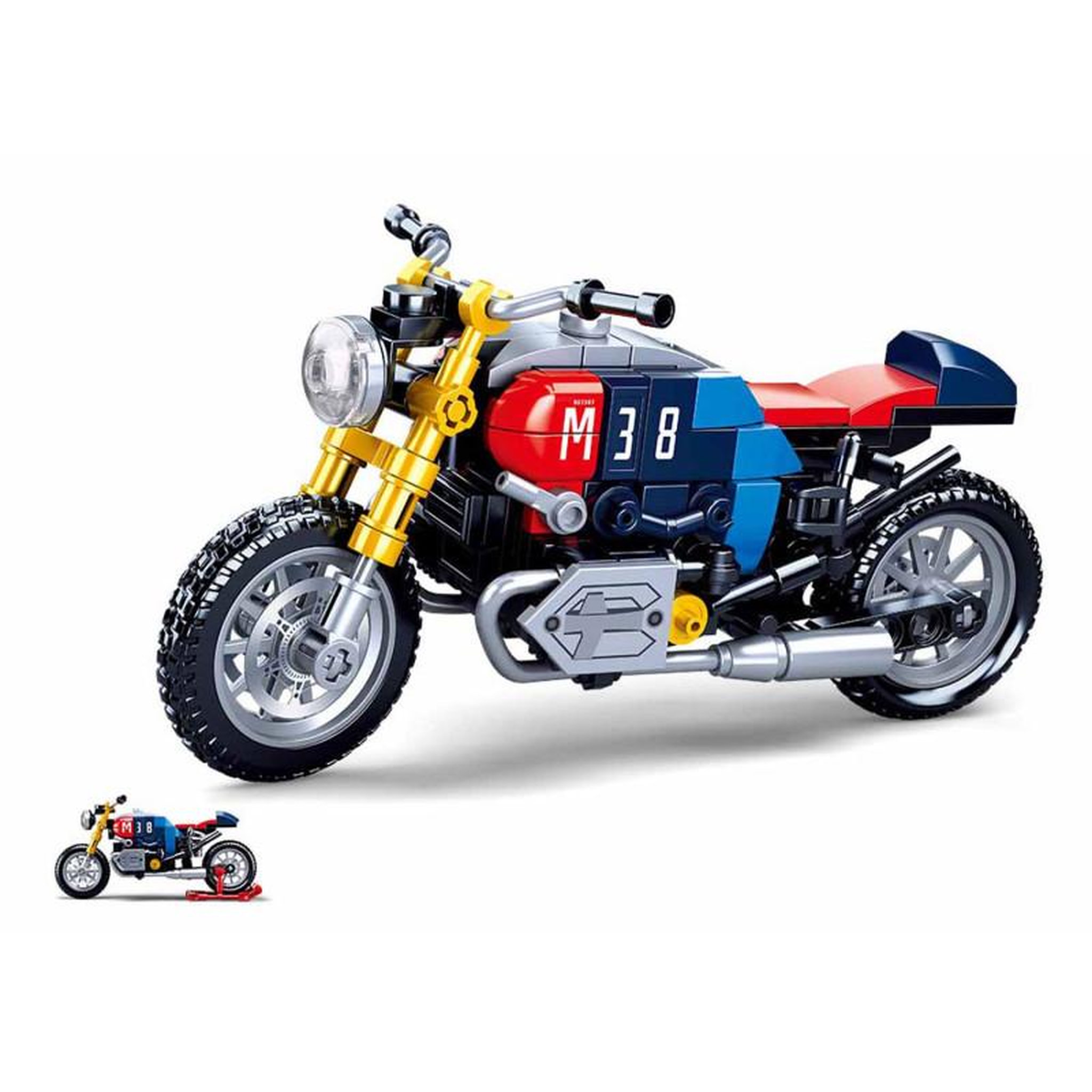 Voir la diapositive 3 : Sluban Sluban Racer Motor M38-B0958