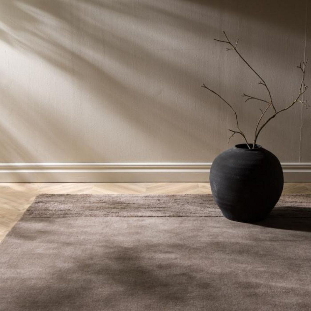 Paris Prix Tapis Déco en Laine  Matteo  164x230cm Marron