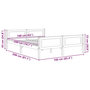 Voir la diapositive 6 : VIDAXL Cadre de lit sans matelas pin massif marron miel 160x200 cm