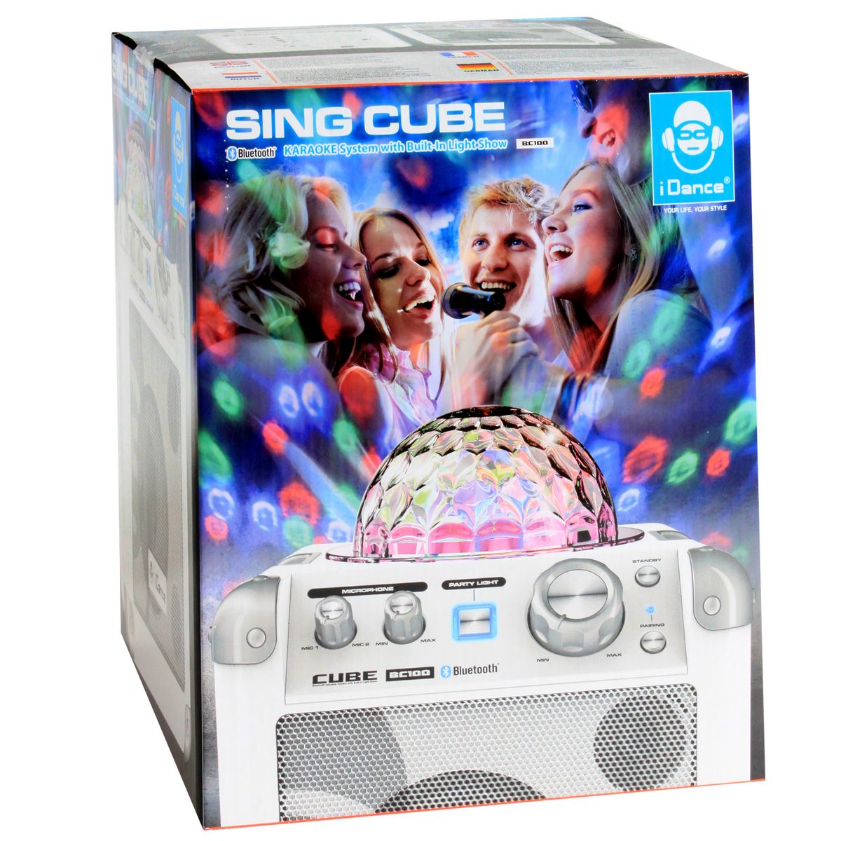 MGM Party Cube IDance -  Blanc