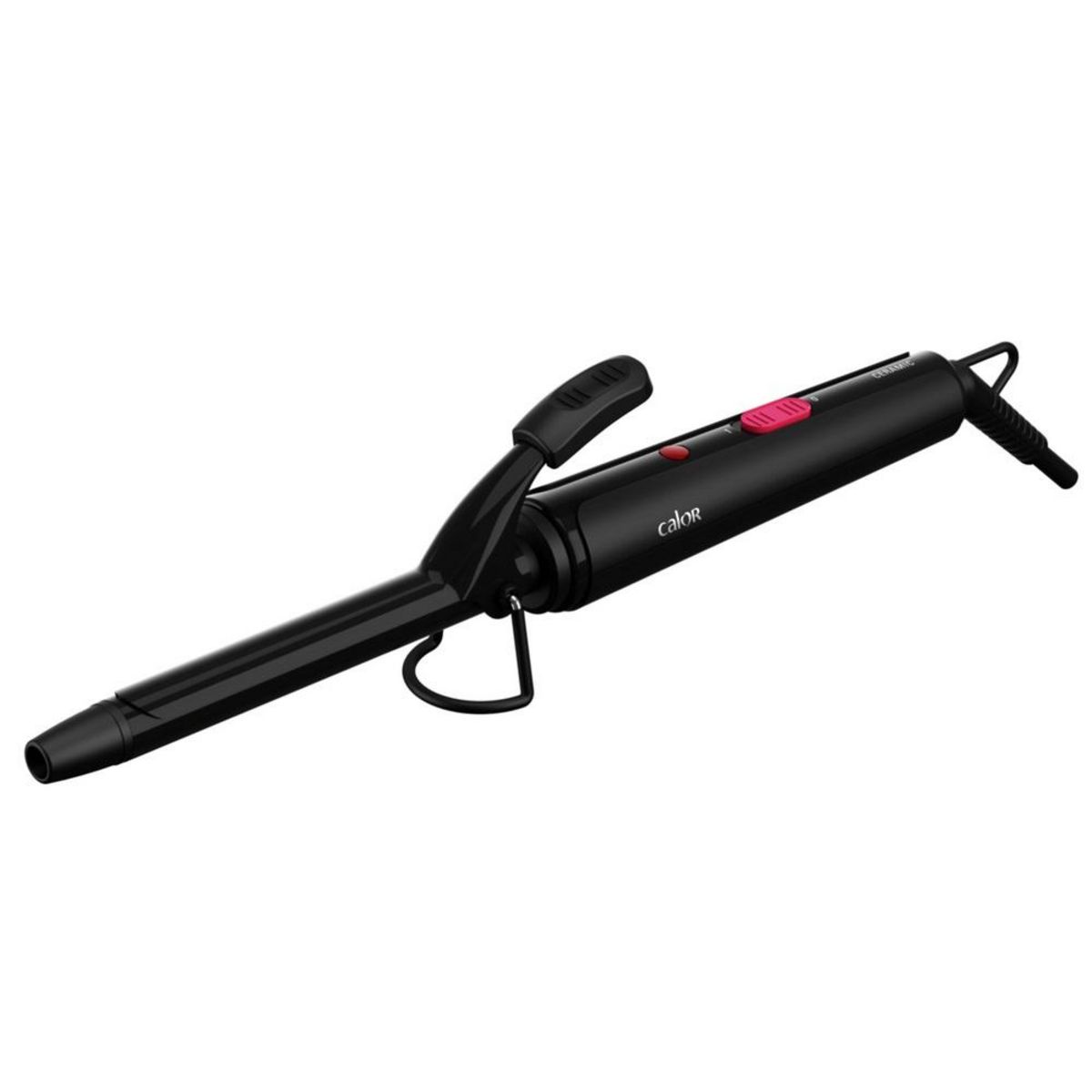 CALOR Fer à boucler céramique noir - CF2119C0