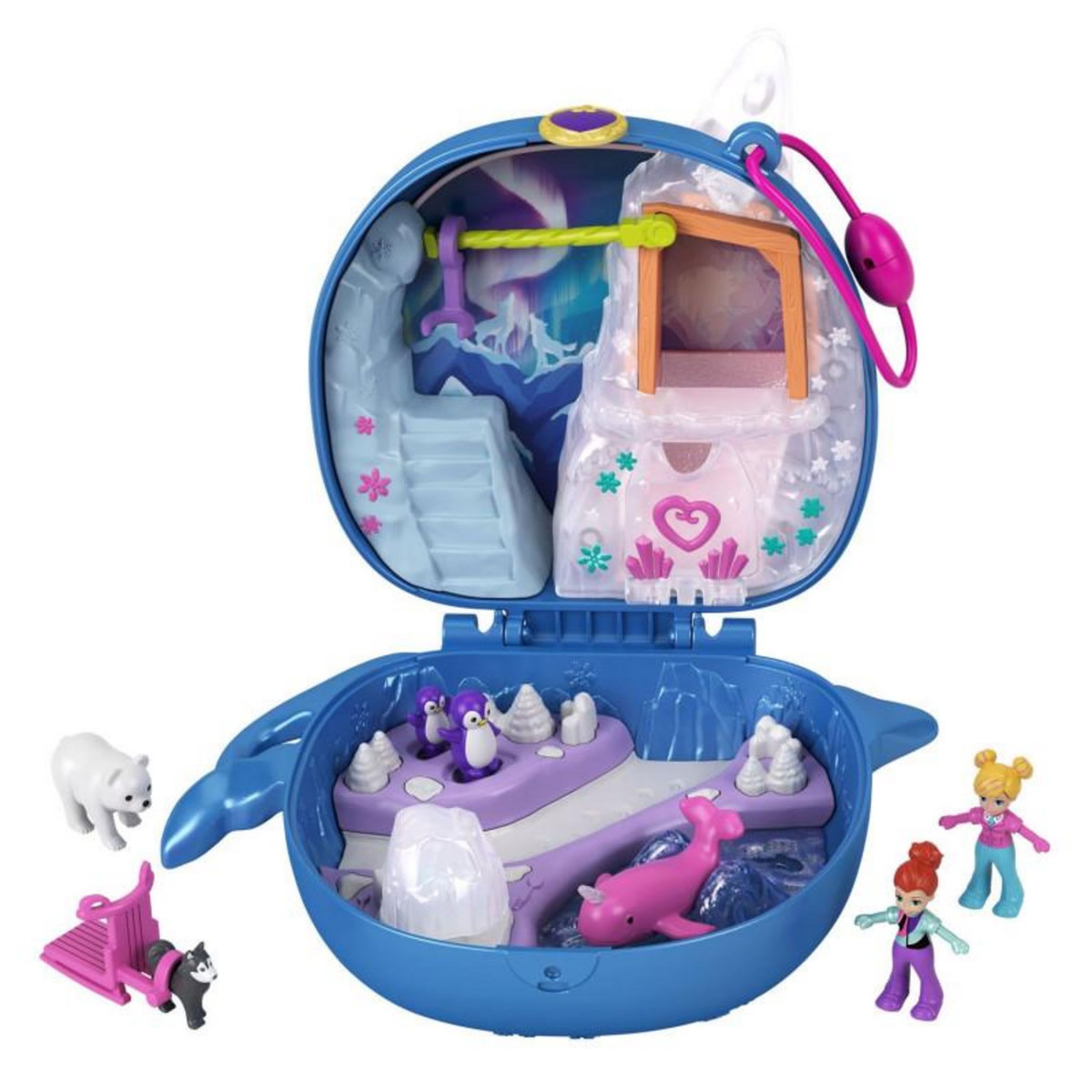 MATTEL MATTEL Polly Pocket Compact Playcase Arctic fun