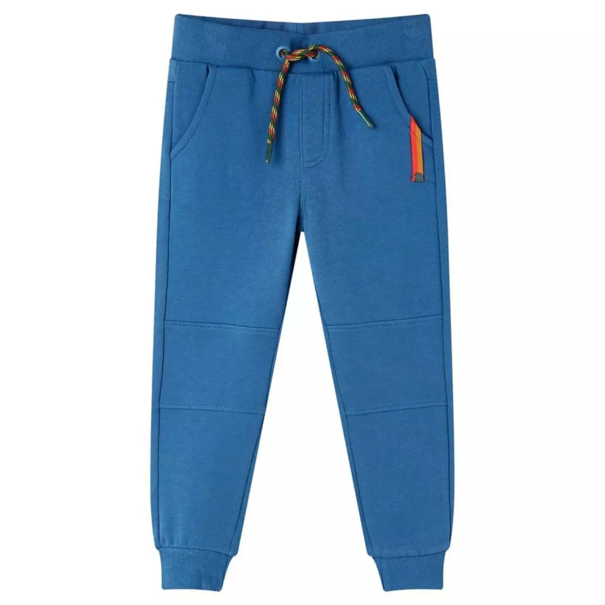 VIDAXL Pantalon de survetement pour enfants bleu 128