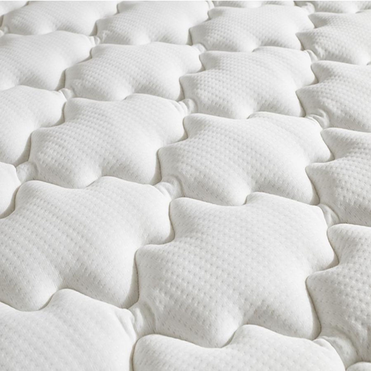 Ensemble matelas 792 Ressorts 7 zones Face hiver/été + sommier vert Céladon 160x200 cm HYGGE