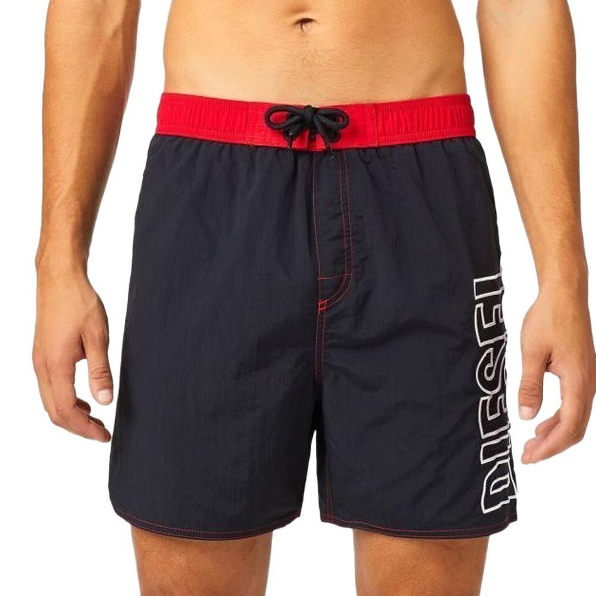 Voir la diapositive 1 : DIESEL Short de bain Marine Homme Diesel Wave