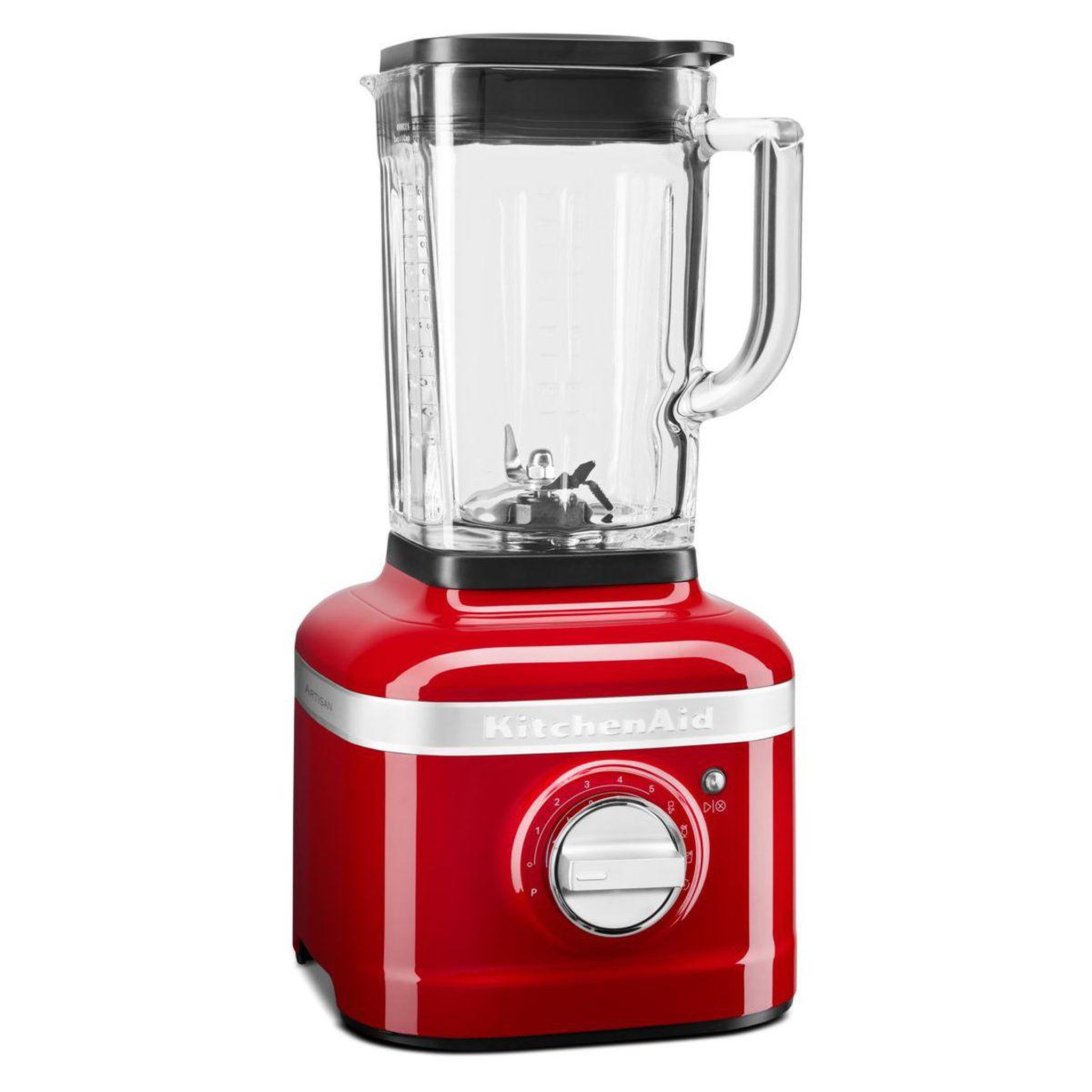 Voir la diapositive 2 : KitchenAid Blender k400 rouge empire