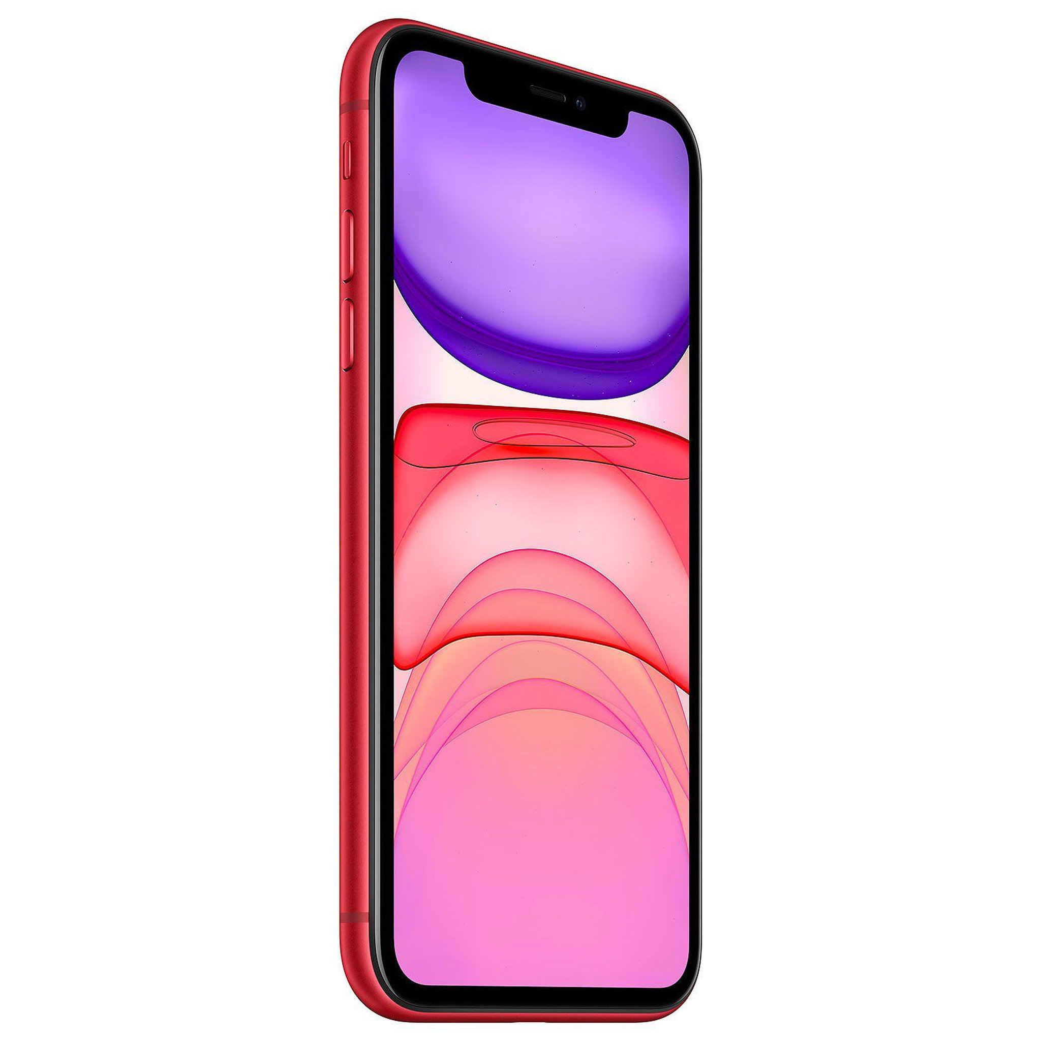 Voir la diapositive 2 : APPLE iPhone 11 Reconditionné 64 Go - Grade A+ - Rouge