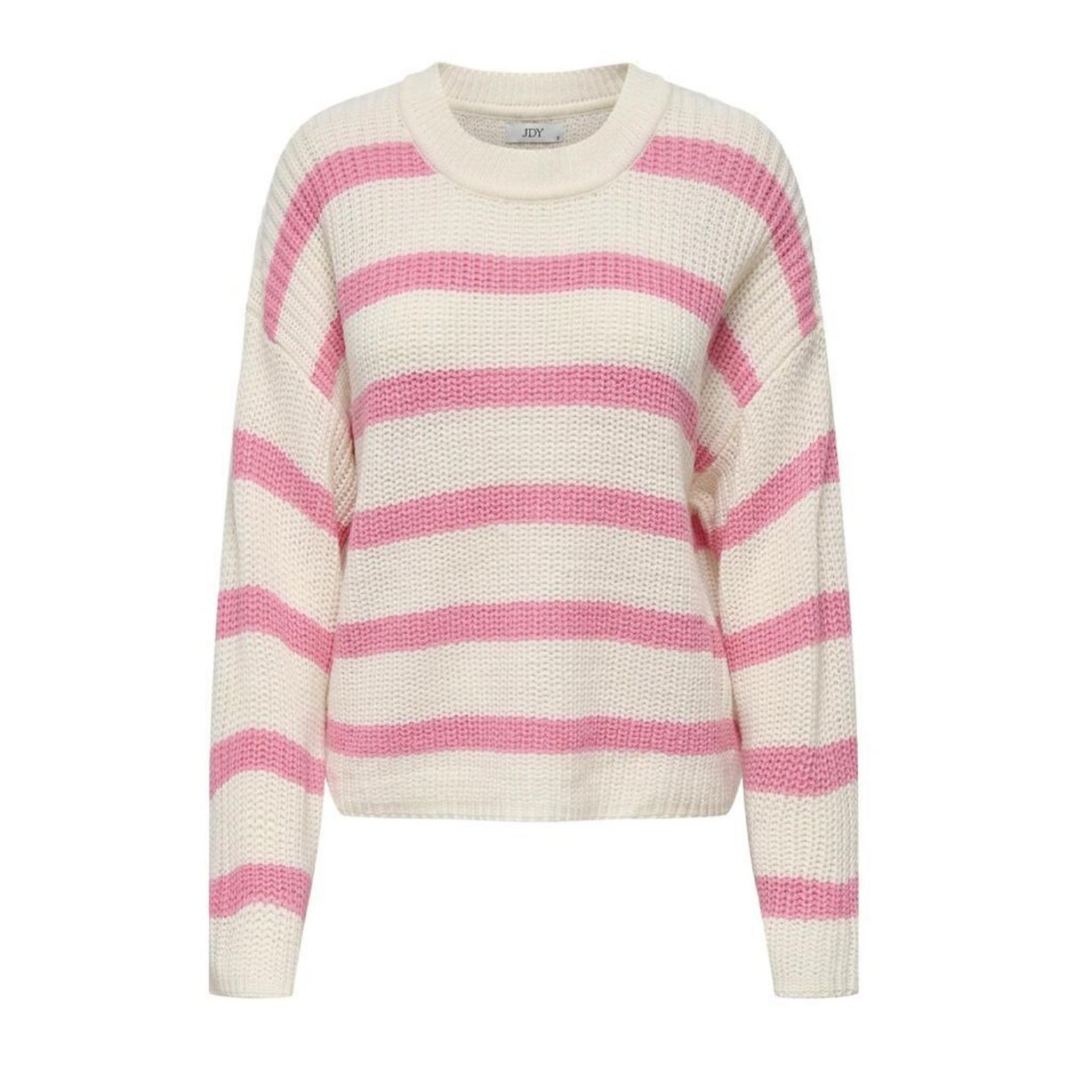 JACQUELINE DE YONG Pull Ecru/ Femme JDY Stripe Pullover
