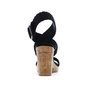 Voir la diapositive 3 : CHATTAWAK Sandales Noires Femme Chattawak Summer KIRA
