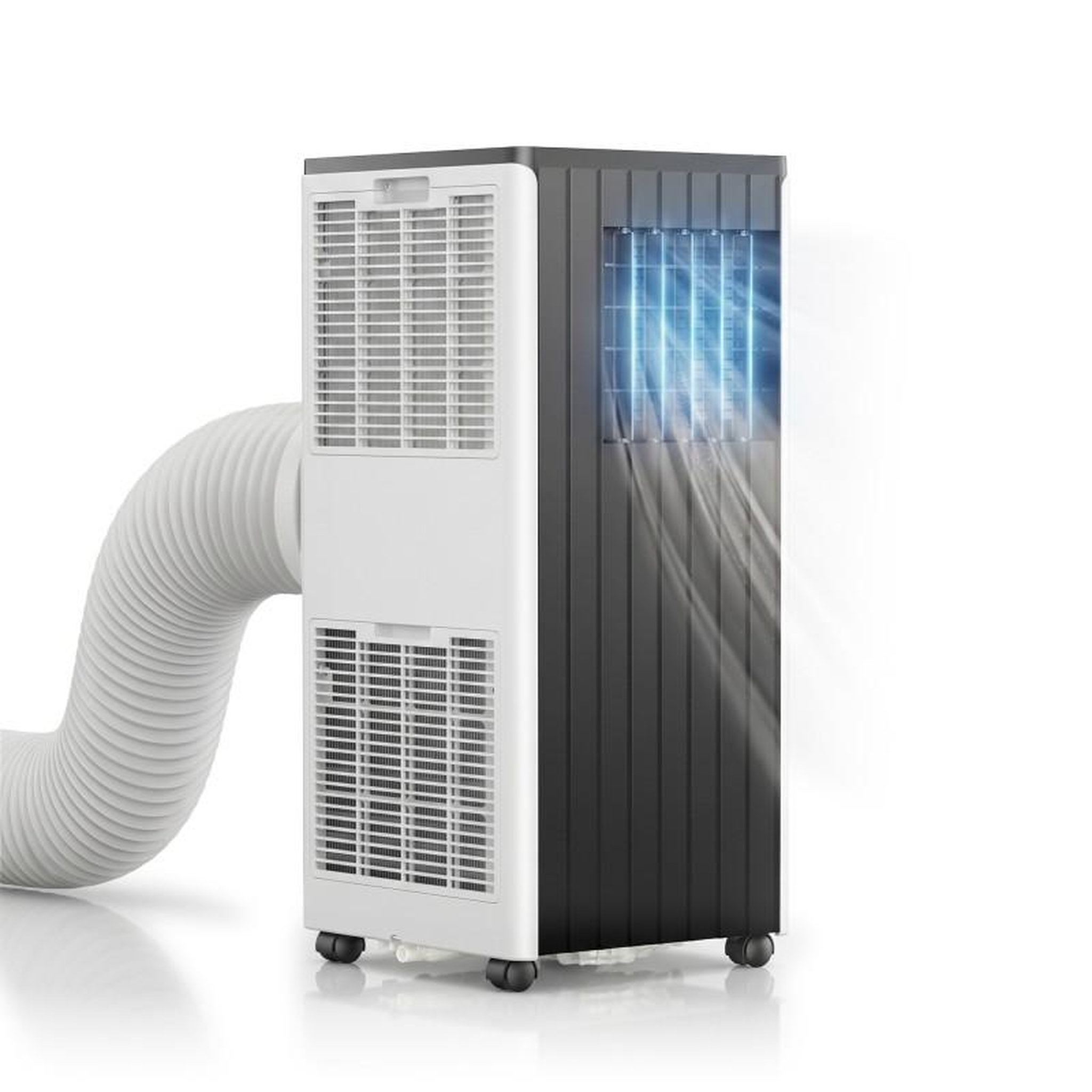 Voir la diapositive 3 : Climatiseur portable - 9000 btu - déshumidification 20 l/j