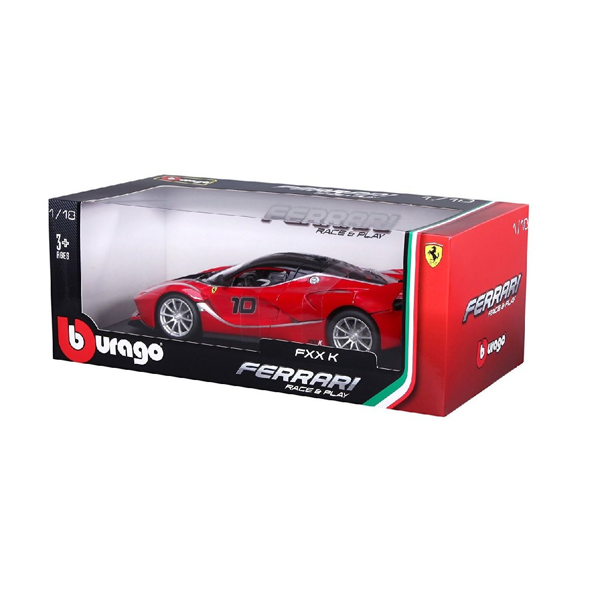 BURAGO Voiture Miniature 1:18 Ferrari FXX K Rouge