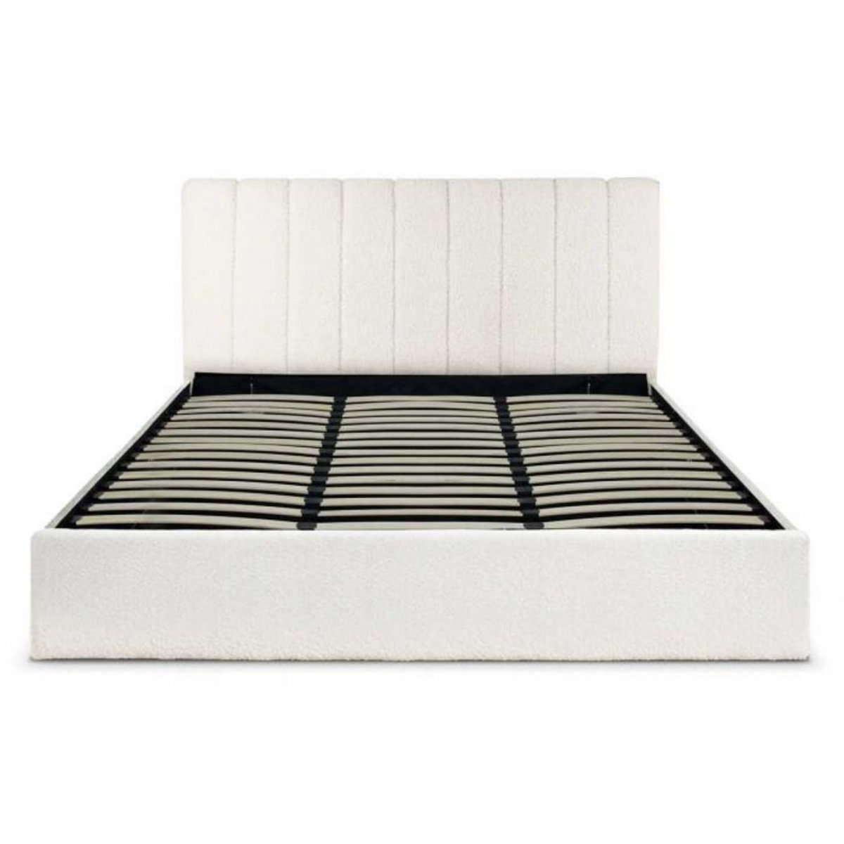 Paris Prix Lit Coffre Design Bouclette  Songa  180x200cm Beige