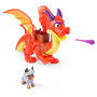 Voir la diapositive 2 : SPIN MASTER Sparks Le Dragon & Claw Rescue Knights La Pat'Patrouille