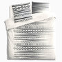 Voir la diapositive 3 : ATMOSPHERA Housse de couette 240x260 Ethnik NB + 2 taies 100% coton 57 fils