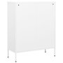 Voir la diapositive 5 : VIDAXL Armoire de rangement Blanc 80x35x101,5 cm Acier