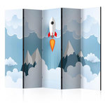 Paris Prix Paravent 5 Volets  Rocket in the Clouds  172x225cm