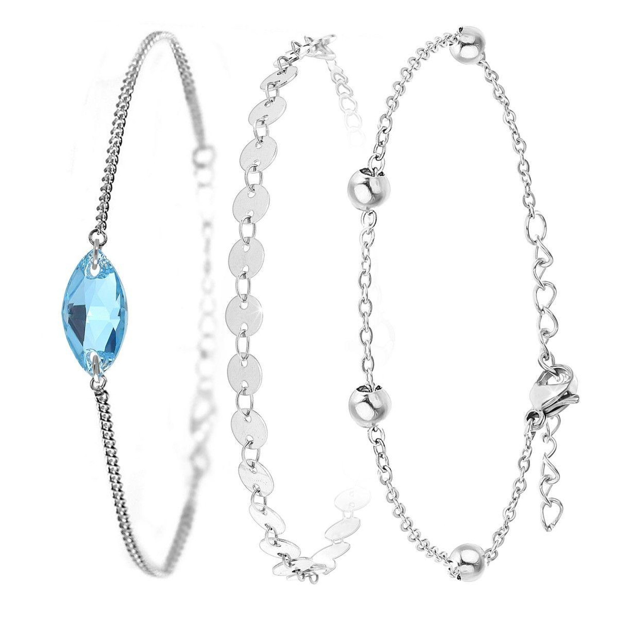 Voir la diapositive 2 : SC CRYSTAL Set de 3 bracelets par SC Crystal®