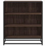Voir la diapositive 4 : VIDAXL Buffet chene marron 68x35x76 cm bois d'ingenierie et metal