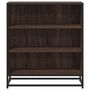 Voir la diapositive 4 : VIDAXL Buffet chene marron 68x35x76 cm bois d'ingenierie et metal