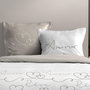 Voir la diapositive 2 : STOF Housse de couette 240x220 AMOURETTE + 2 taies coton 57 fils