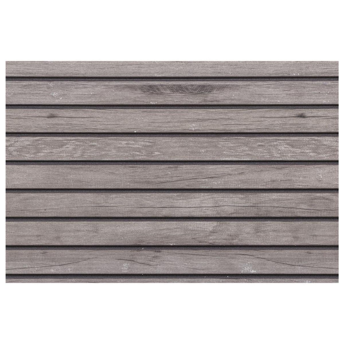 VIDAXL Panneaux muraux 3D 5 pcs gris 100x50 cm EPS