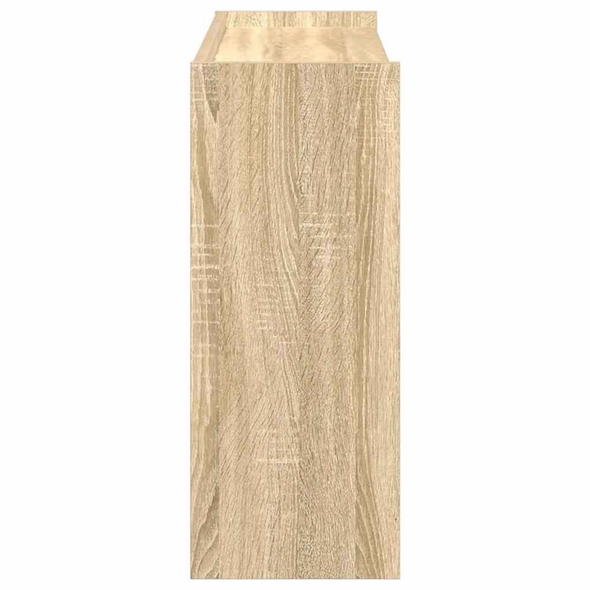 VIDAXL Etagere a chaussures chene sonoma 80x25x62 cm bois d'ingenierie