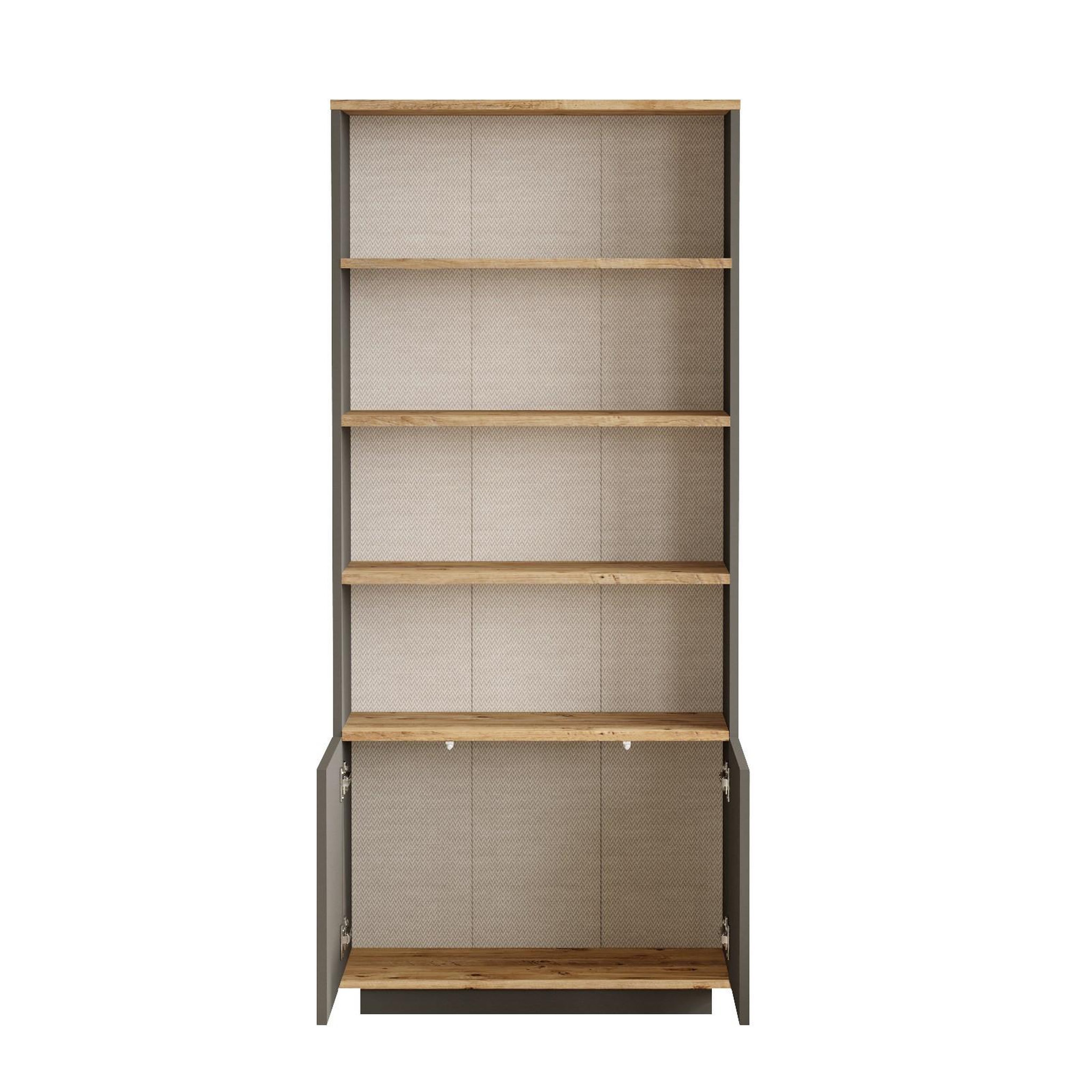 Voir la diapositive 4 : Habitat et Jardin Bibliothèque en bois  forlan  75 x 26,8 x 168,3 cm - pin atlantique
