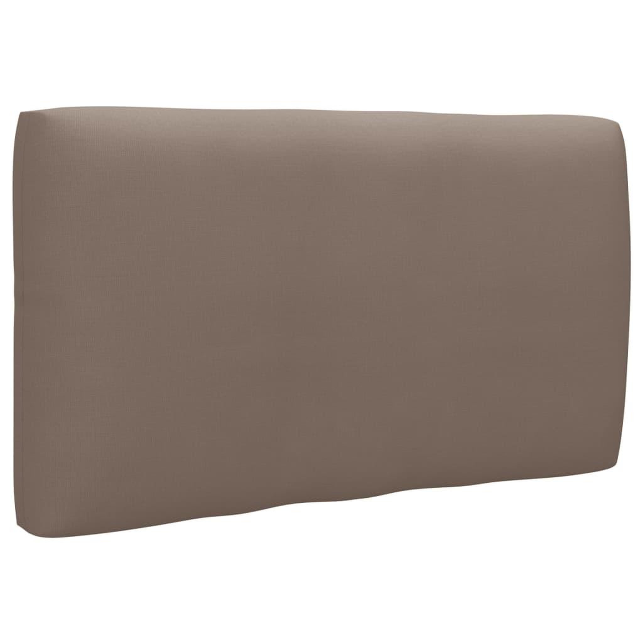 Voir la diapositive 4 : VIDAXL Canape palette 2 places avec coussins pin impregne de gris