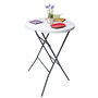 Voir la diapositive 4 : WERKAPRO Table mange debout pliante WERKA PRO  Ø80 x 110cm