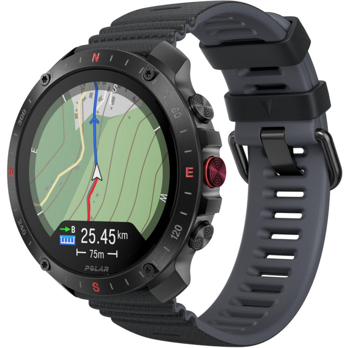 POLAR Montre sport GRIT X2 PRO Night Black S-L
