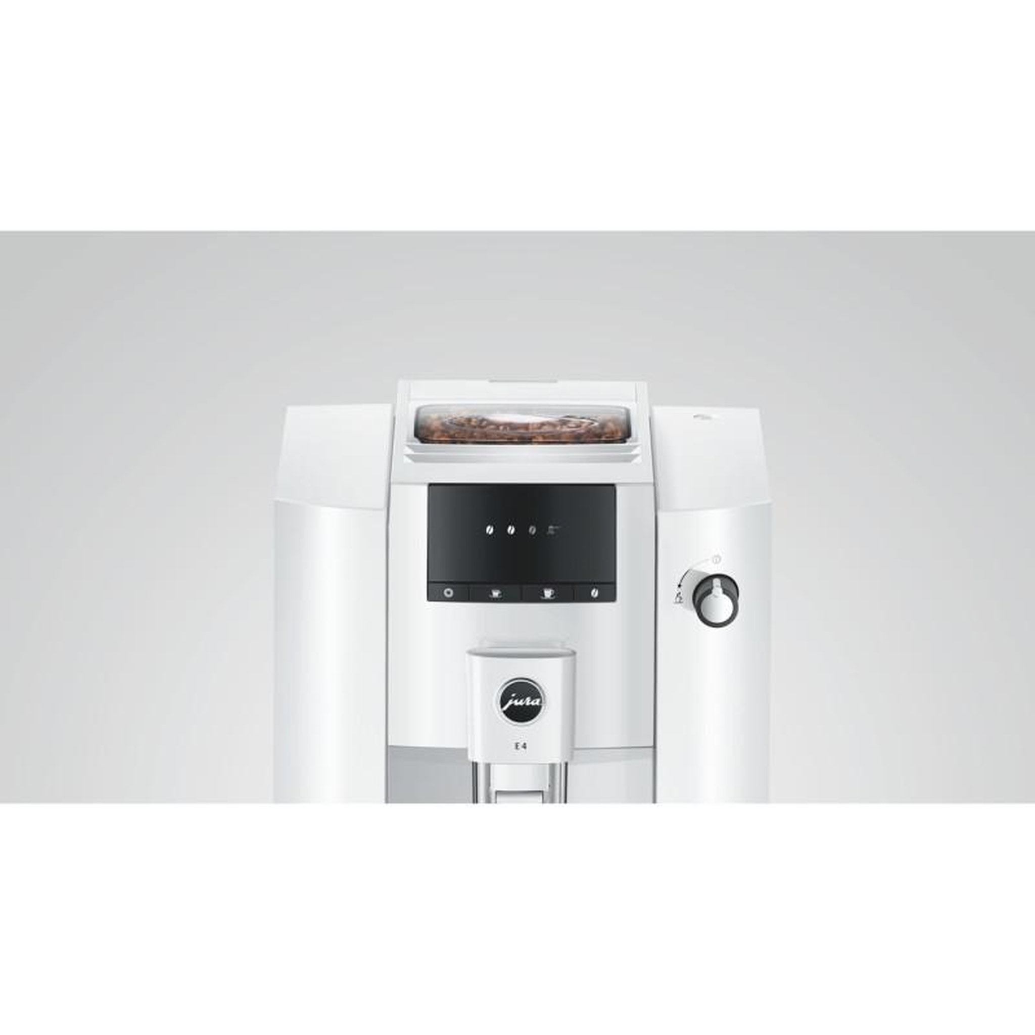Voir la diapositive 5 : Jura Expresso avec broyeur Jura E4 PIANO WHITE