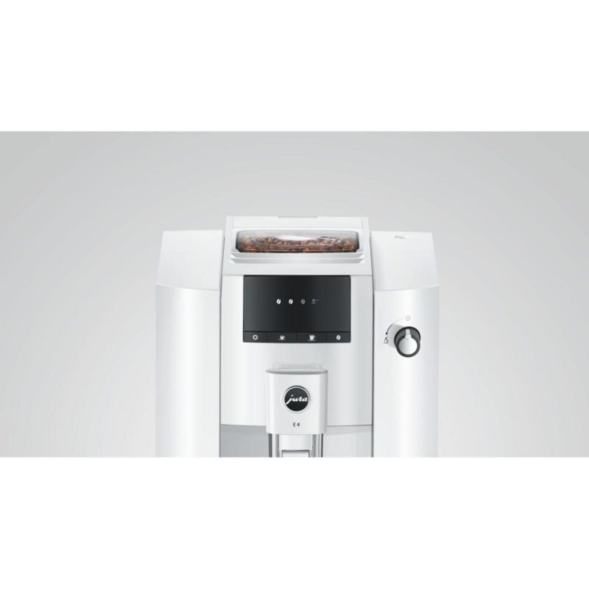 Jura Expresso avec broyeur Jura E4 PIANO WHITE