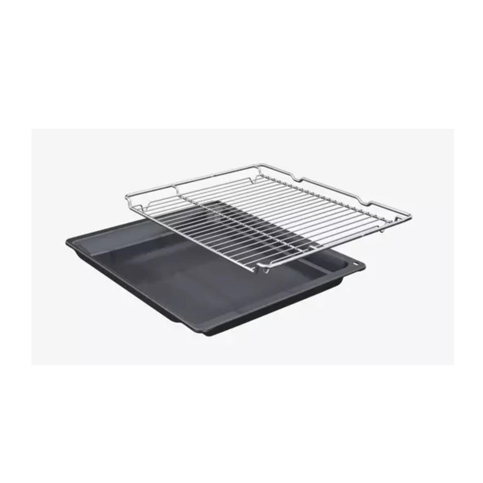 Voir la diapositive 4 : BOSCH Four intégrable multifonction 71l 60cm ecoclean inox - hba553br3f