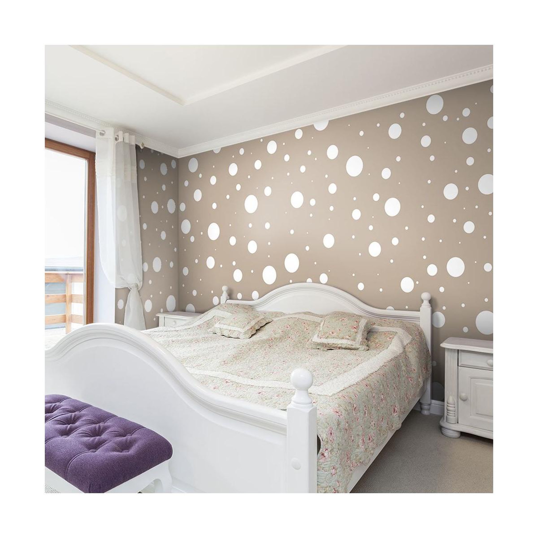 Paris Prix Papier peint  cinnamon bubbles  50x1000cm
