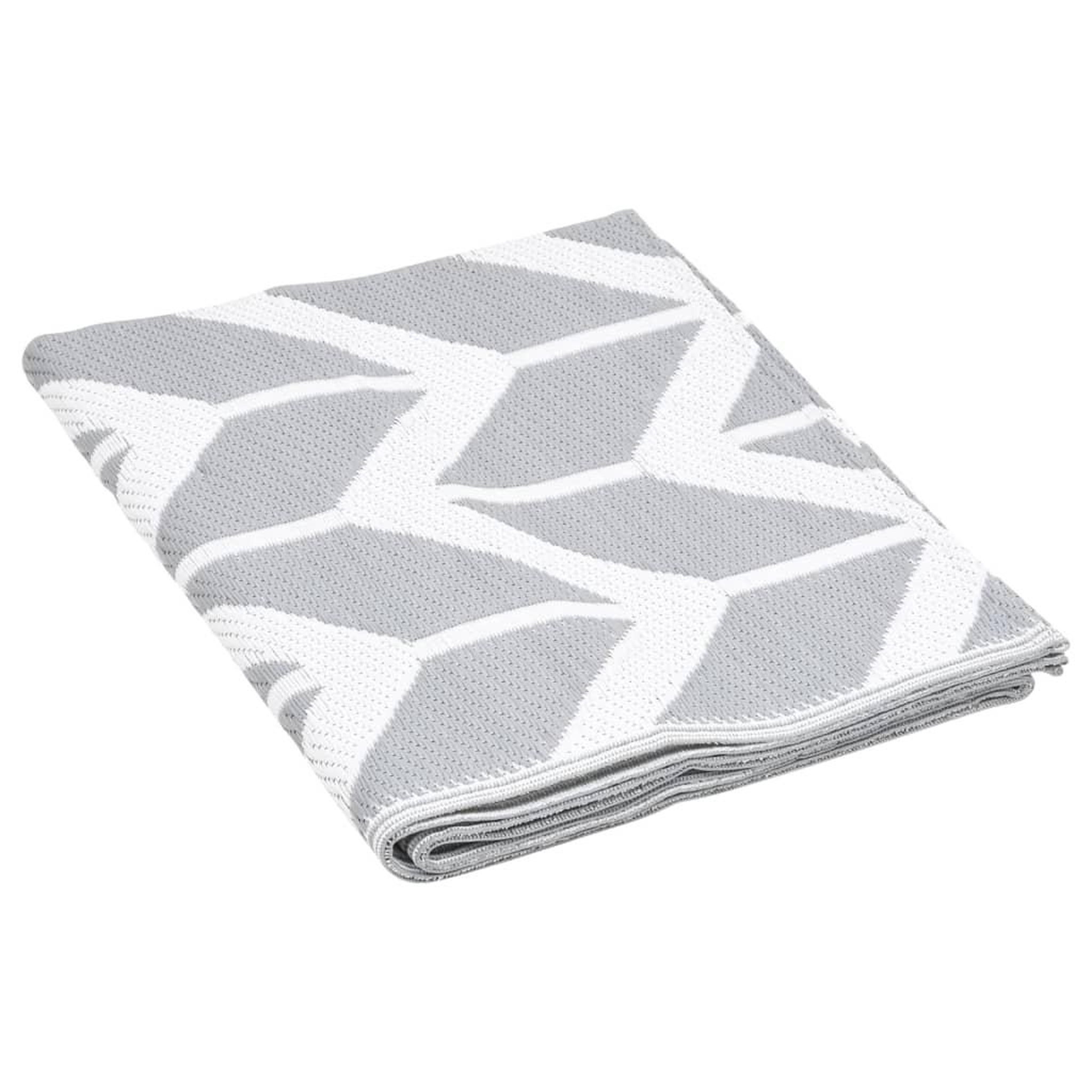 Voir la diapositive 5 : VIDAXL Tapis d'exterieur ARAKIL Gris 120x180 cm PP