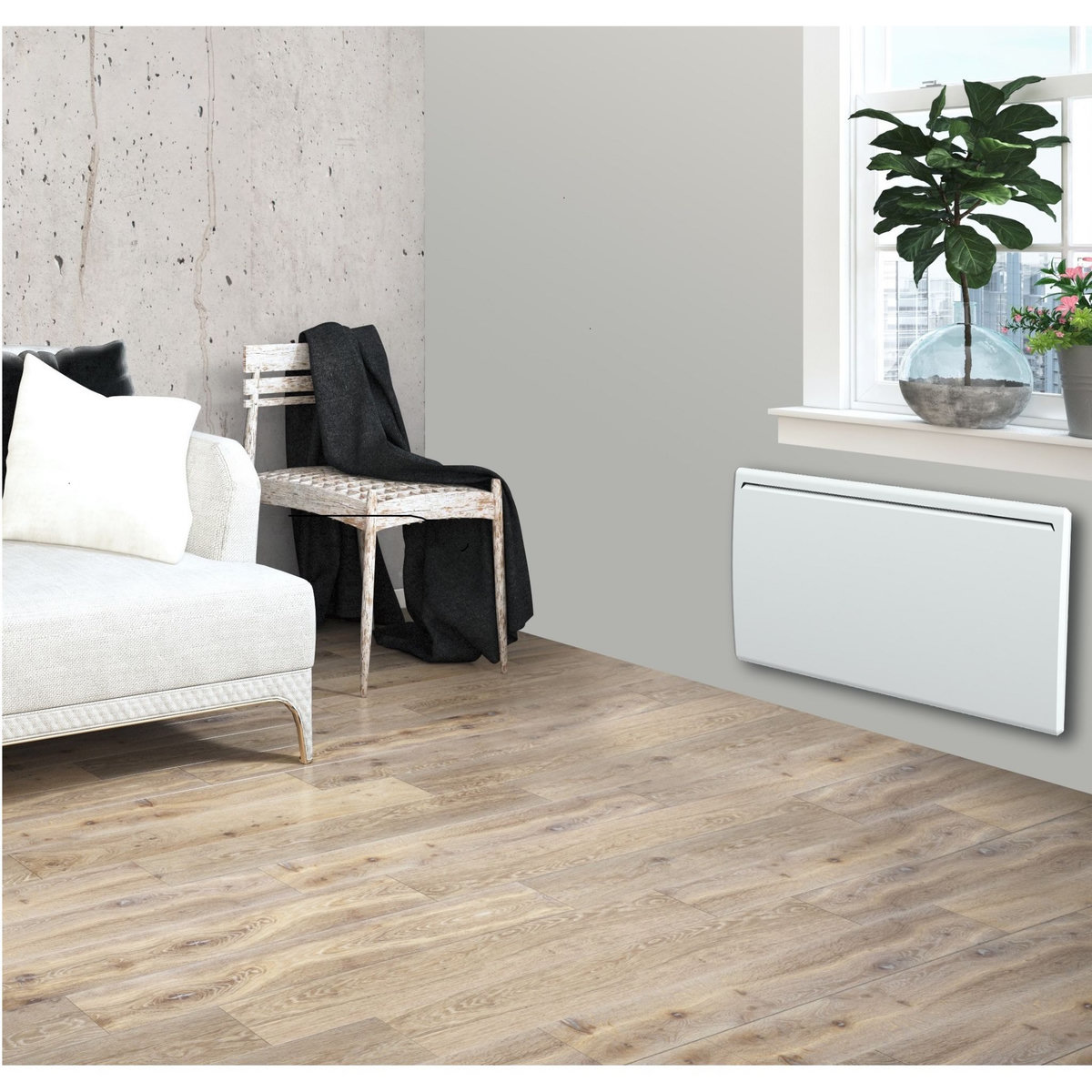 CARRERA Radiateur électrique 1500W à inertie céramique - UNO